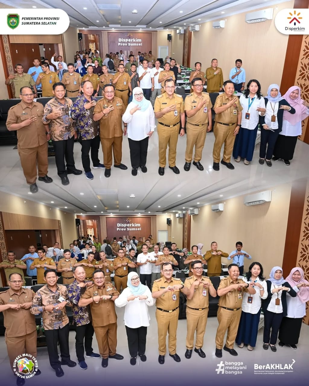 Dinas Perumahan dan Kawasan Permukiman Provinsi Sumatera Selatan Mengadakan Acara Koordinasi dan Sinkronisasi Program Perumahan Perkotaan di Provinsi Sumatera Selatan