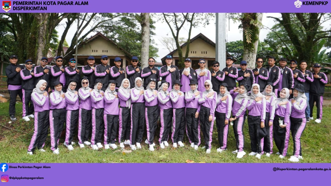 Dalam rangka memeriahkan HUT Kemerdekaan RI Ke-80 Tahun 2025, Disperkimtan Kota Pagar Alam turut mengikuti lomba gerak jalan kategori OPD Pemkot Pagar Alam, Instansi dan Masyarkat Umum