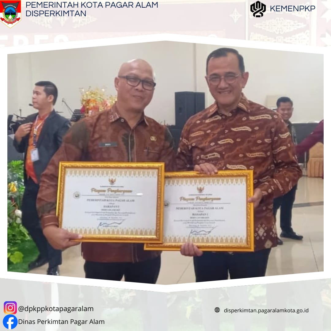 Dengan BERES AWARD Tahun 2025 mari kita lakukan percepatan implementasi dukungan program 3 juta rumah dan pengentasan kawasan kumuh di Provinsi Sumatera Selatan