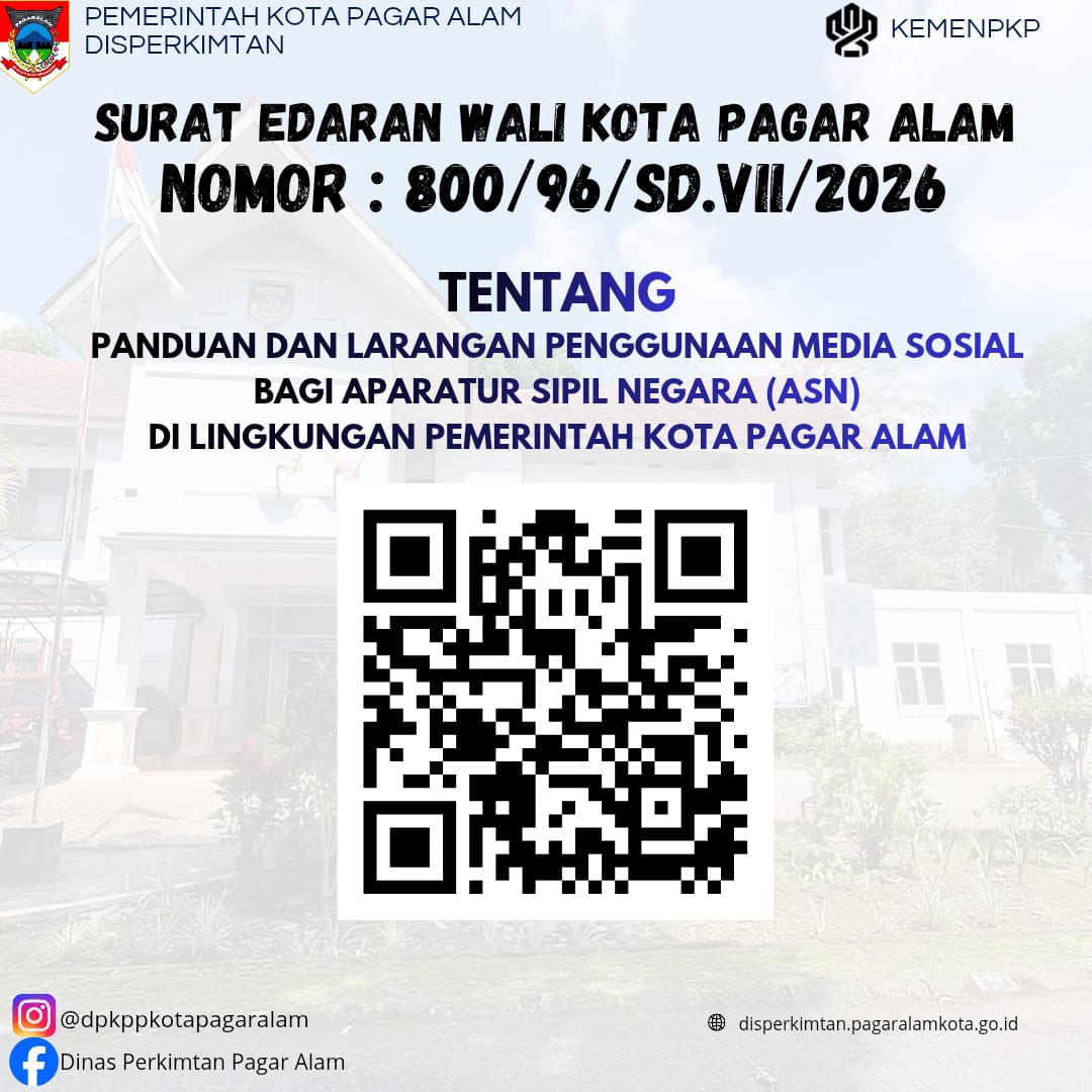 Surat Edaran Tentang Panduan dan Larangan Penggunaan Media Sosial bagi ASN